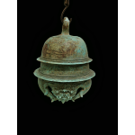 Vey Fine large Khmer Bronze Elephant Bell – Angkor Wat 12th Century- CO671