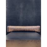 Old lacquer rattan long pillow box- Ms12647