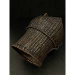 Old bamboo and rattan basket- Ms16622A