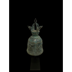 Bronze bell with metal stand- Ms15543 & Ms16785