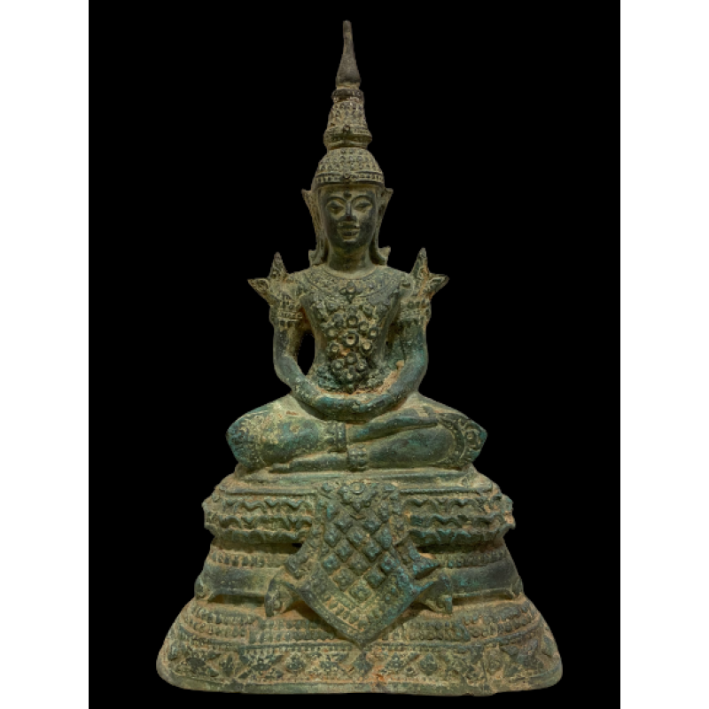 Bronze seated Buddha- Ms16426