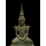 Bronze seated Buddha- Ms16426