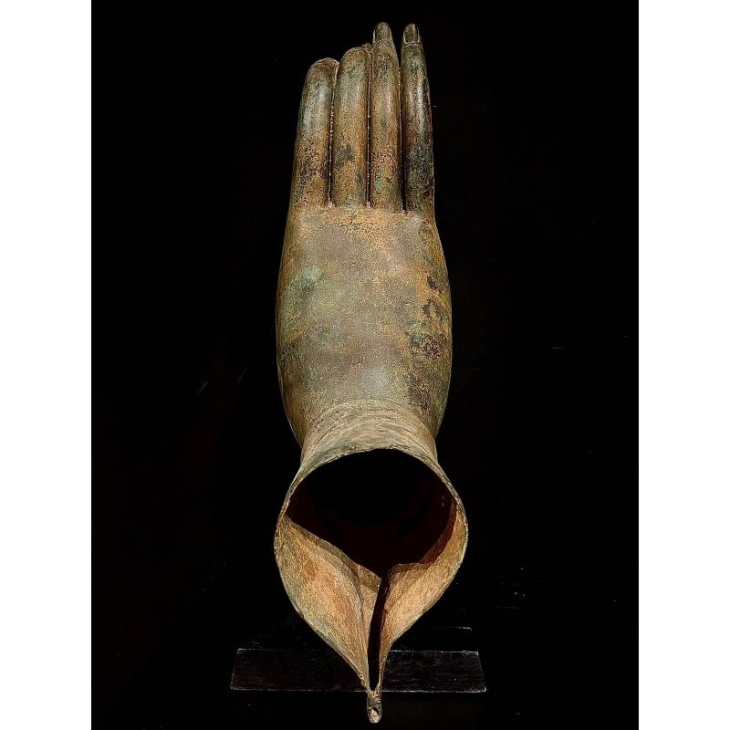 XL bronze Buddha hand- Ms16910