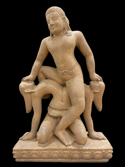 Lord Krishna kills the Horse Demon-Keshi - 7130