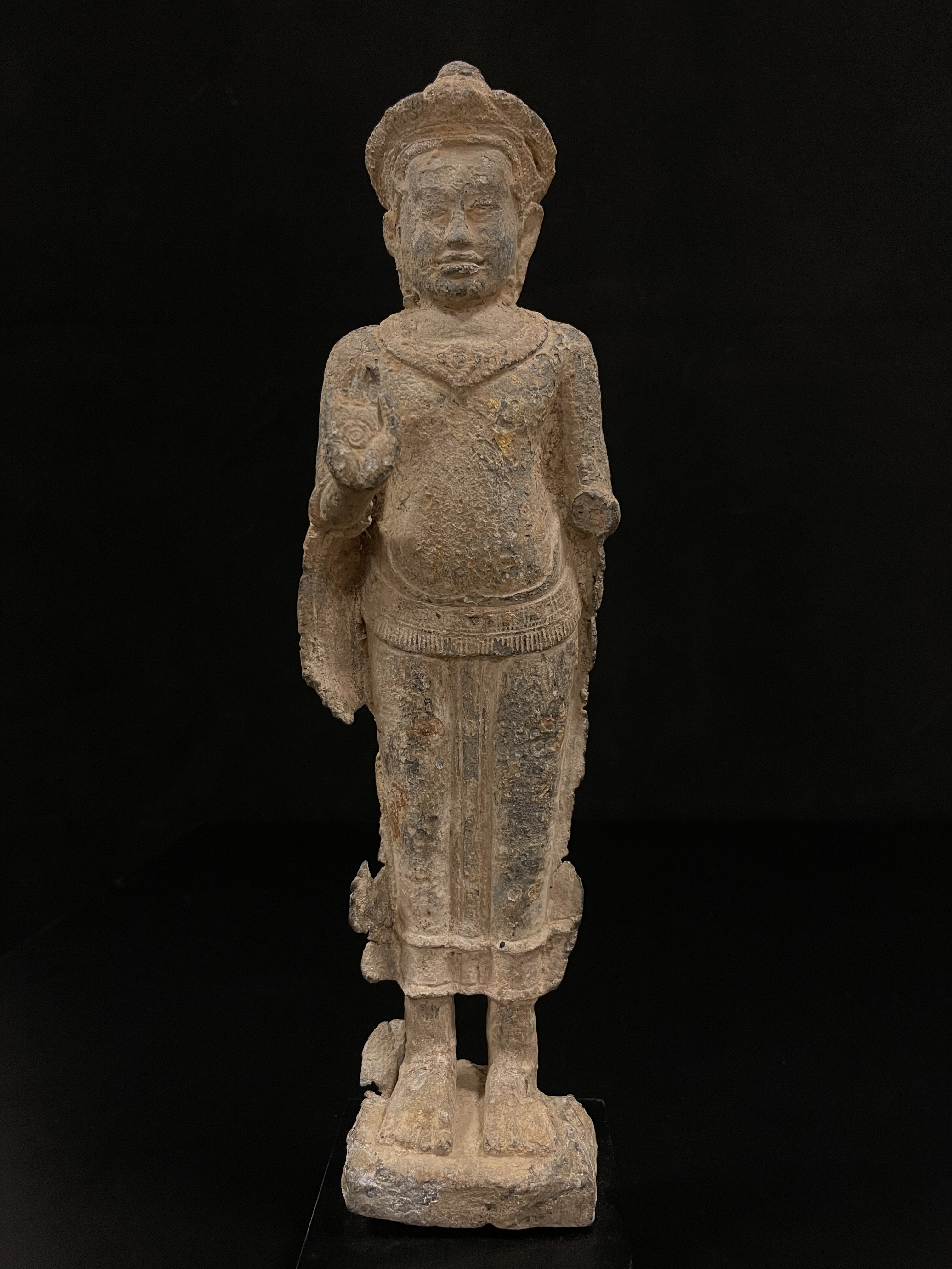 Bronze standing Lord Visnhu- 6493